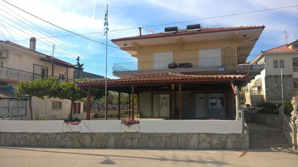Gkoloi Studios & Apartments Kalyves Polygyrou المظهر الخارجي الصورة